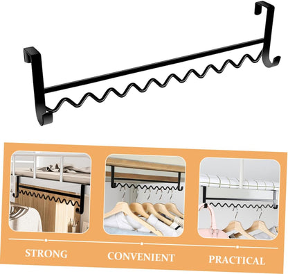 Bedside Hanging Hook Rack Over Bed Clothes Hook for Towels Coats Clothes Fits Bunk Bed Dorm Room Organizer 15.74X3.93X1.25In
