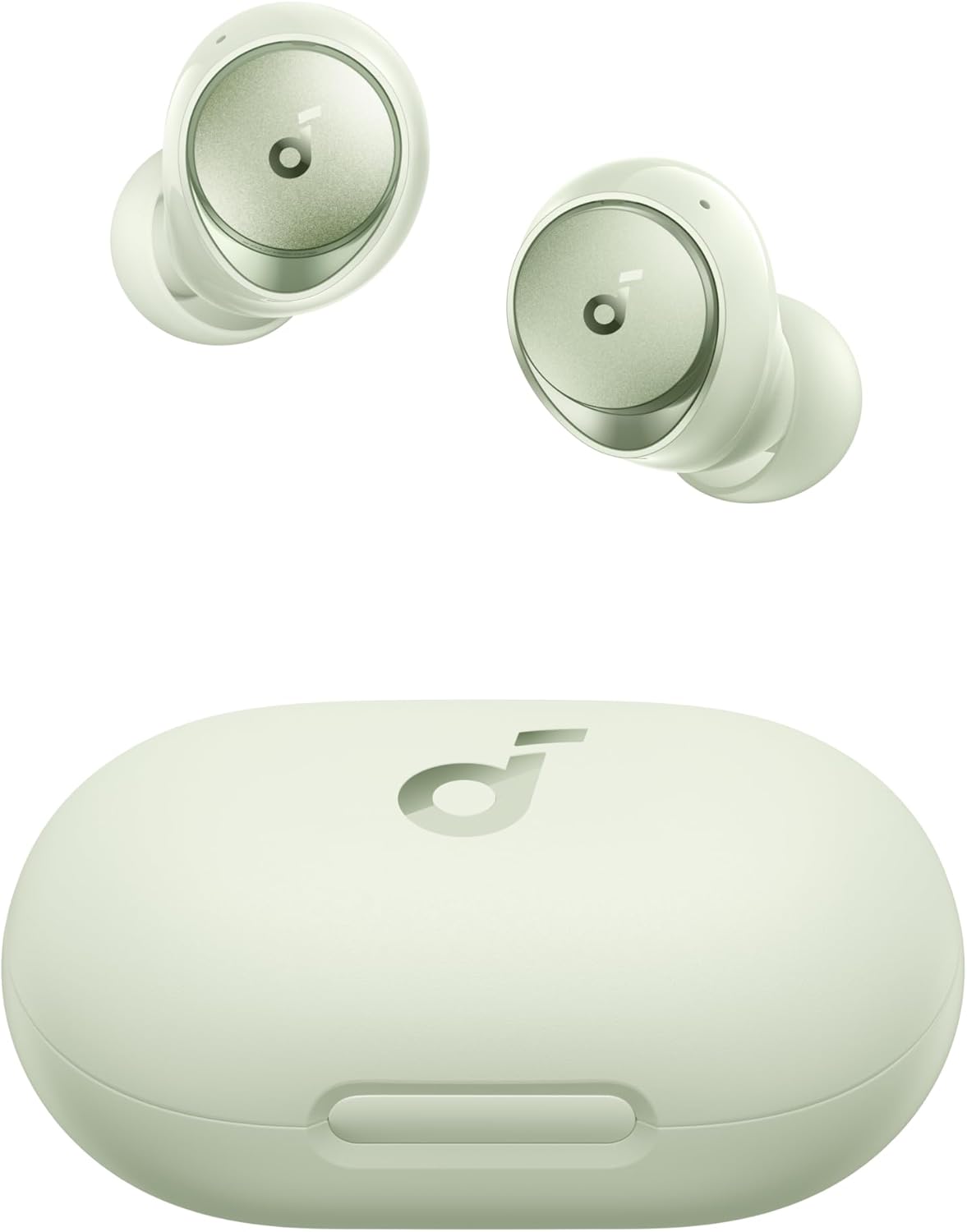 soundcore by Anker Space A40 Auto-Adjustable Active Noise Cancelling Wireless Earbuds, Reduce Noise by Up to 98%, 50H Playtime, Hi-Res Sound, Comfortable Fit, App Customization, Wireless Charge (Blue) | Reduce Noise by Up to 98%, Ultra Long 50H Playtime,