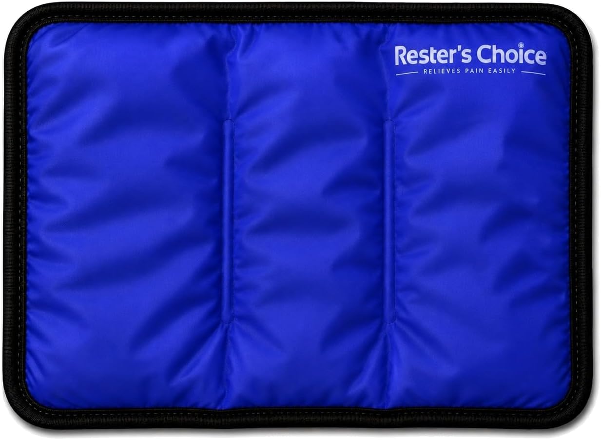 Gel Soft Flexible Ice Pack for Injuries Reusable - (Large: 11"x14.5") for Hip, Shoulder, Knee, Back - Comfy Cold Pack Compress for Swelling, Bruises, Surgery