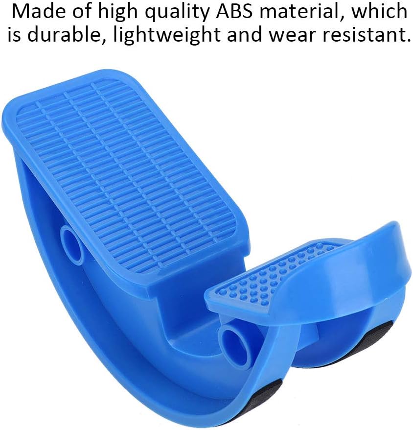 Portable Calf Stretcher Foot Rocker, Blue Physical Equipment for Plantar Fasciitis Relief, Home Fitness Stretching Device for Ankle Pain Recovery