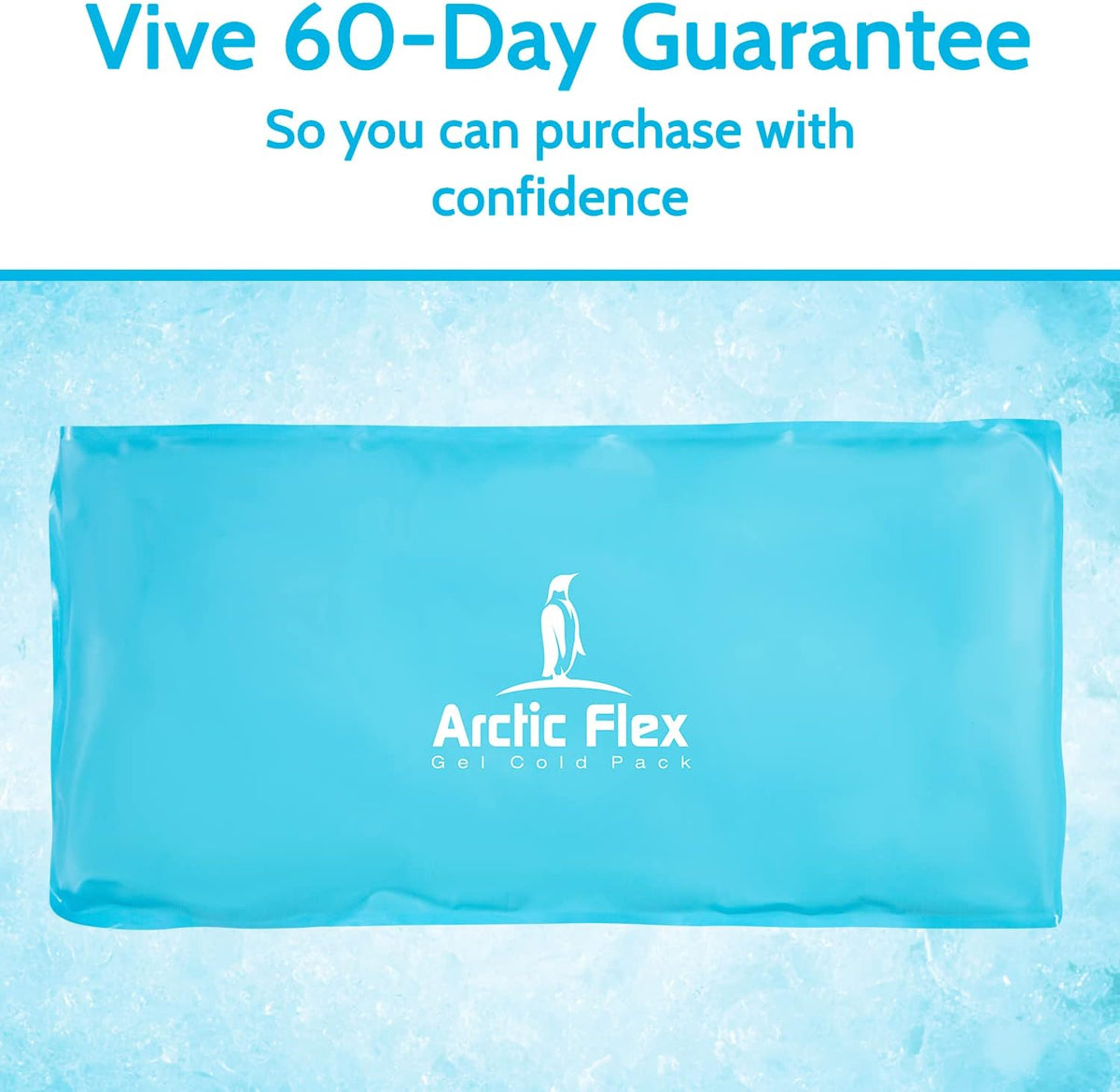 Arctic Flex Gel Replacement Packs - Ice Packs Reusable for Elbow Ice Brace