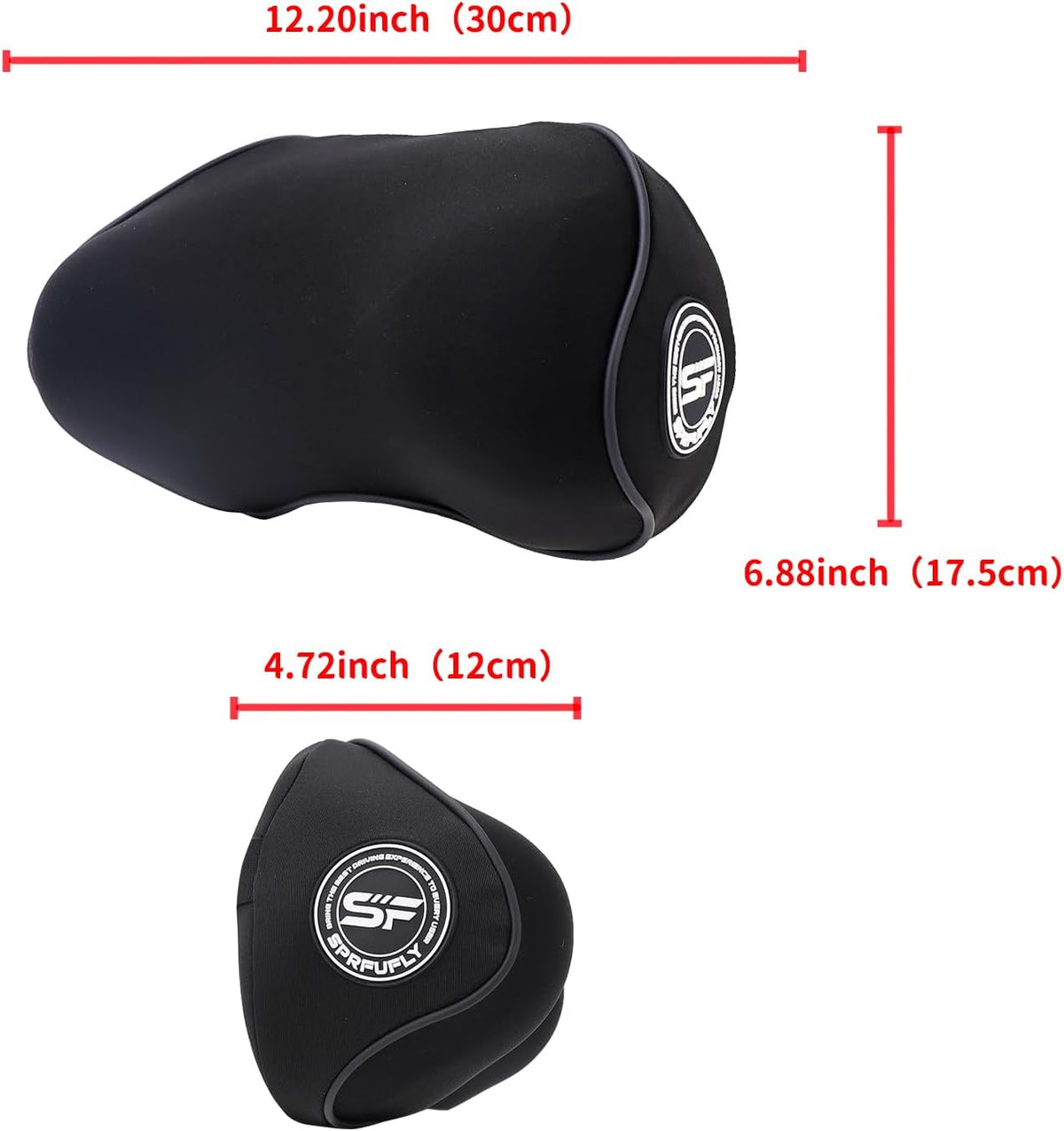 SPRFUFLY Make Relaxing Car Headrest Pillow, Car Neck Pillow for Driving