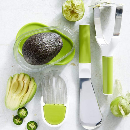 Mjaie Kitchen Avocado Saver Food Crisper Storage Box Fruit Vegetable Container Keep Avocado Saver Food Crisper