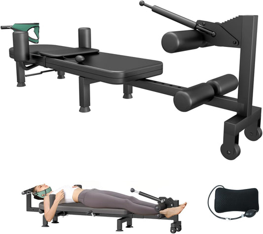 Spinal Decompression Table for Back Pain Relief, 440LB Capacity