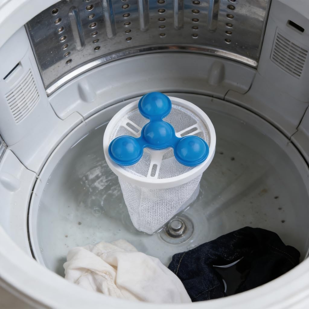 Reusable Nylon Laundry Filter Bag Efficient Lint Trappers For Washing Machines