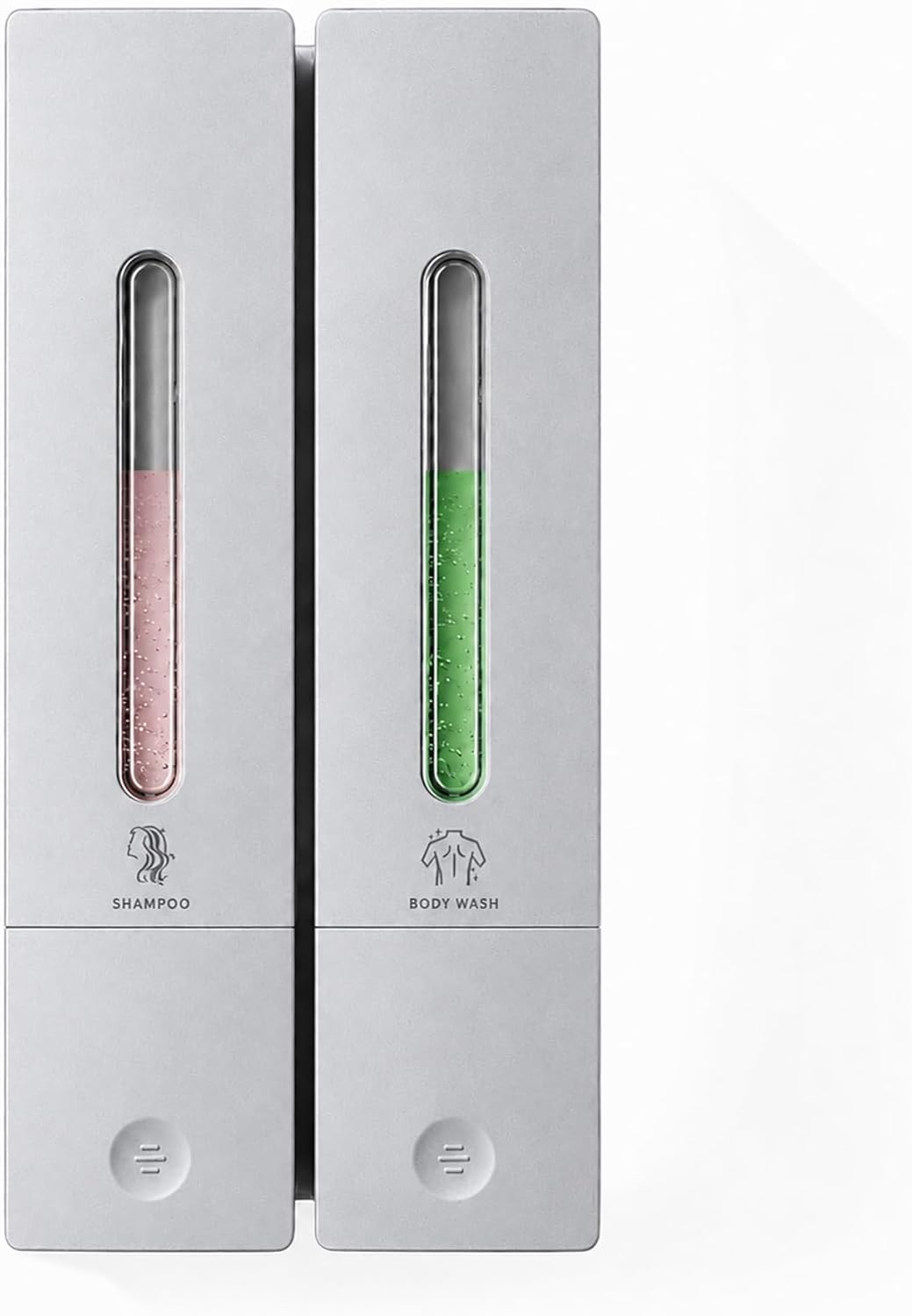 Shampoo and Conditioner Dispenser - Wall-Mounted 3-Chamber Shower Soap Dispenser, No-Drill, 1200ML Capacity, for Bathroom & Hotel