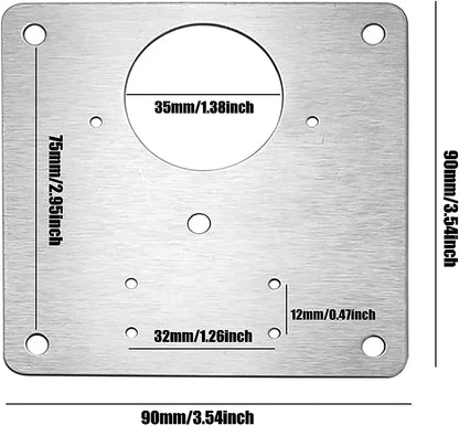 Cabinet Hinges Repair Plate,Stainless Steel Hinge Repair Brackets Kit,Kitchen Cupboard Door Hinge Repair Plate Kit Includes Fixing Screws,Protect Wooden Kitchen Cabinet Door,Furniture(2 PCS)…