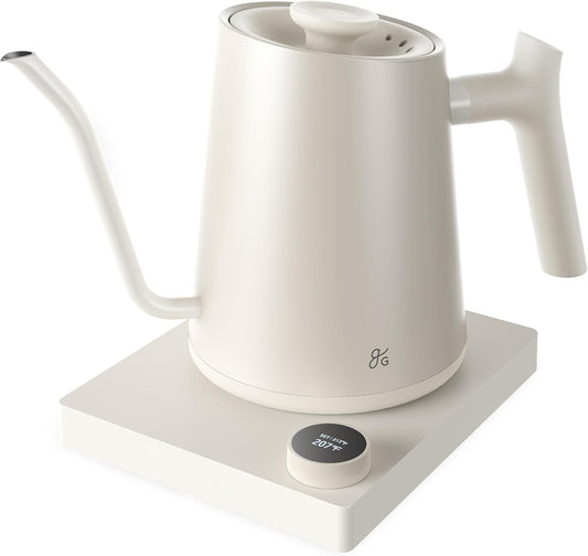 Greater Goods Gooseneck Electric Kettle, 1200W Temperature Control, 0.8L