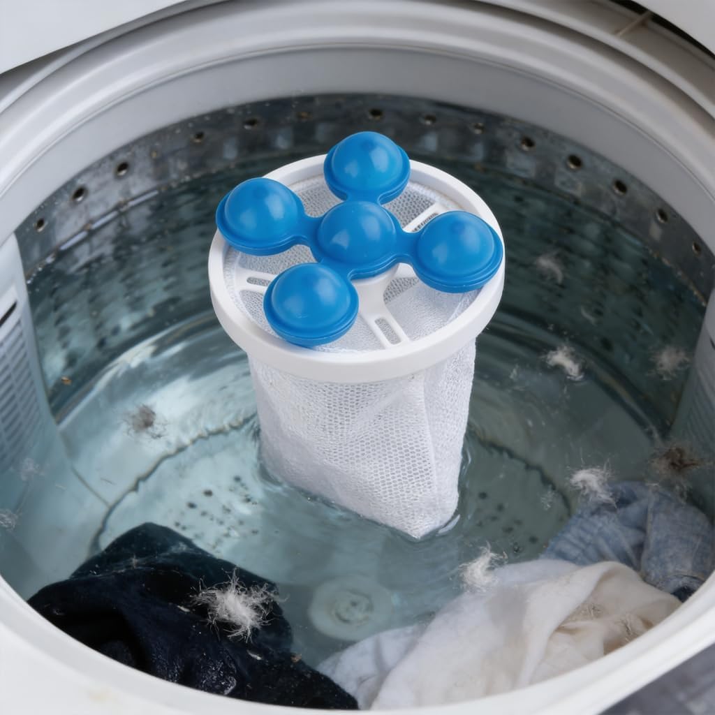 Reusable Nylon Laundry Filter Bag Efficient Lint Trappers For Washing Machines