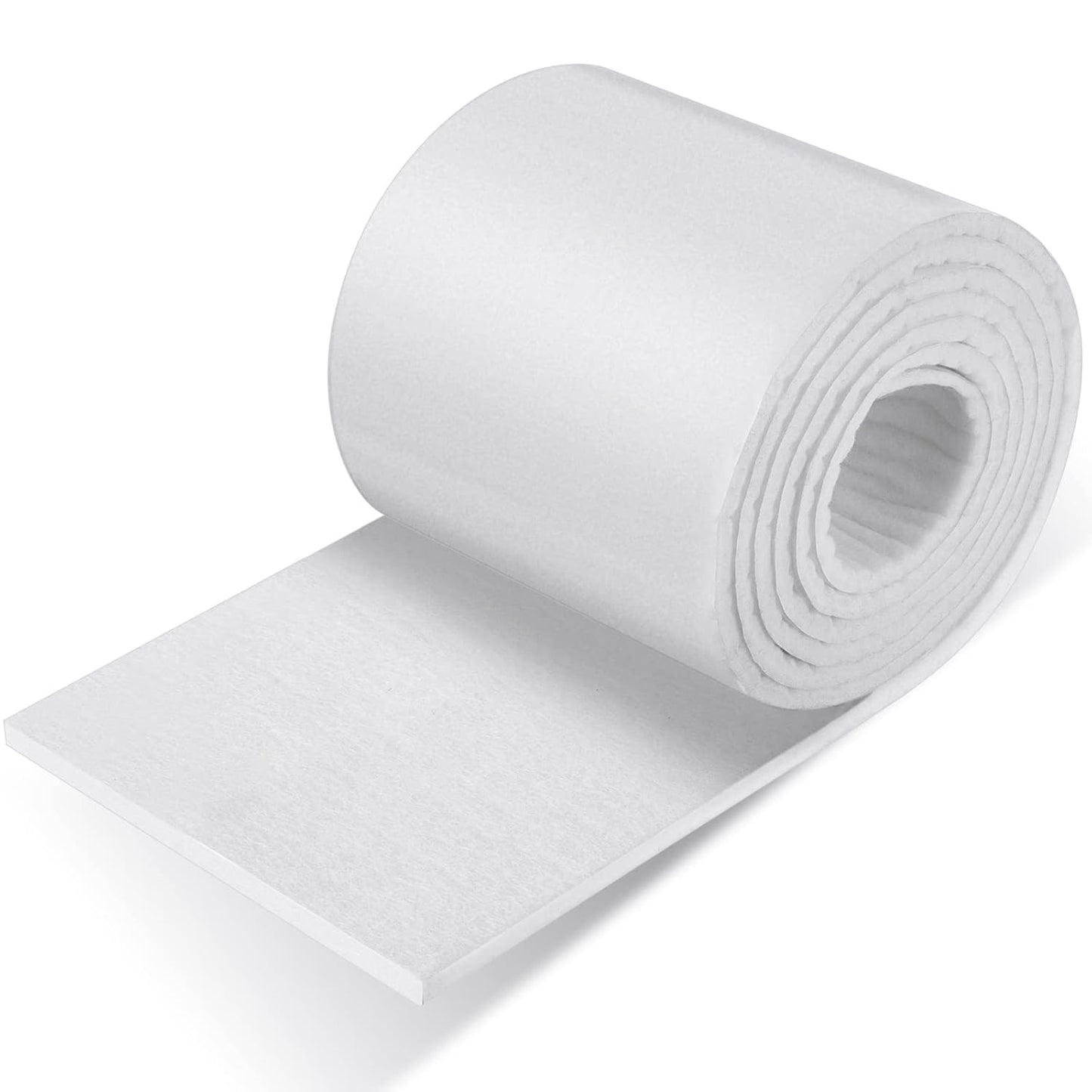 Jecery Adhesive Felt Roll, 1/4" X 6" X 1.25 Yard, Beige | Self-adhesive Padding for Foot Support, Pressure Relief, Furniture Protection, Splint Lining Cushion