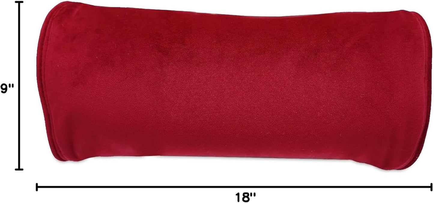 Octane Seating Pillow for Recliner Chairs | Diamond Stitching | Brown Italian Leather