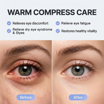 Facemoon 30 Pack Self-Heating Steam Eye Masks for Dry Eyes: Moist Heat Warm Compress for Stye Fast Relief & Digital Eye Strain, FSA Eligible HSA Disposable Heated Eye Mask, Unscented Travel Ready