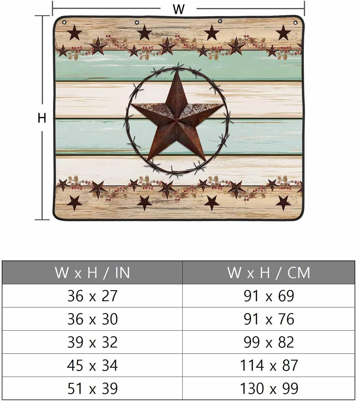 Magnetic Fireplace Cover Texas Star Teal Blue Fireplace Screen Decorative Farm Wood Grain Insulation Fireplaces Blocker Blanket Save Energy Fireplaces Draft Stopper Covers for Living Room 39x32 Inch