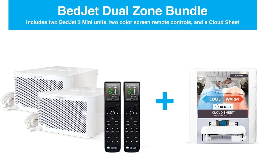 BedJet Cooling & Heating Climate Fan for Beds