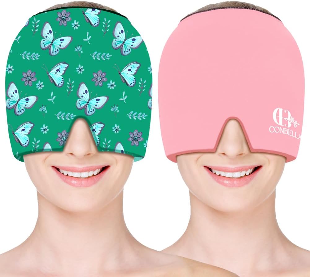 Migraine Relief Cap, Soothing Headache Ice Face Mask Products