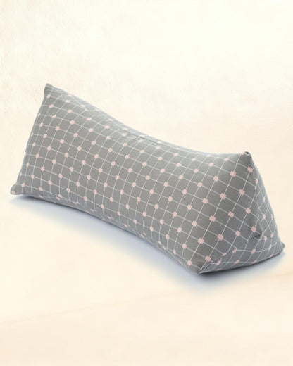 Buckwheat Cervical Neck Roll Pillow, Adjustable Firm Support for Neck Pain Relief, 15.7x6 Inch Buckwheat Hull Pillow for Back Side Sleepers