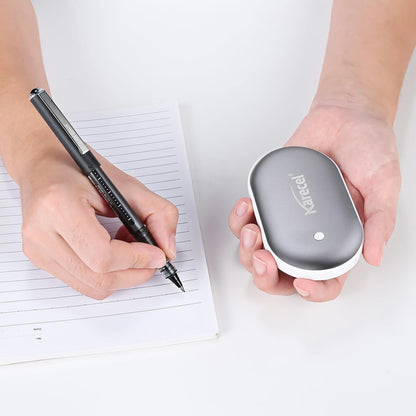 Karecel Rechargeable Hand Warmer, 5200mAh Double-Sided 4-inch Full-Surface Heat Electric Hand Warmer, Up to 11Hrs, Portable Handwarmer Pocket Heater, Tech Gifts for Men Women, Winter Essentials