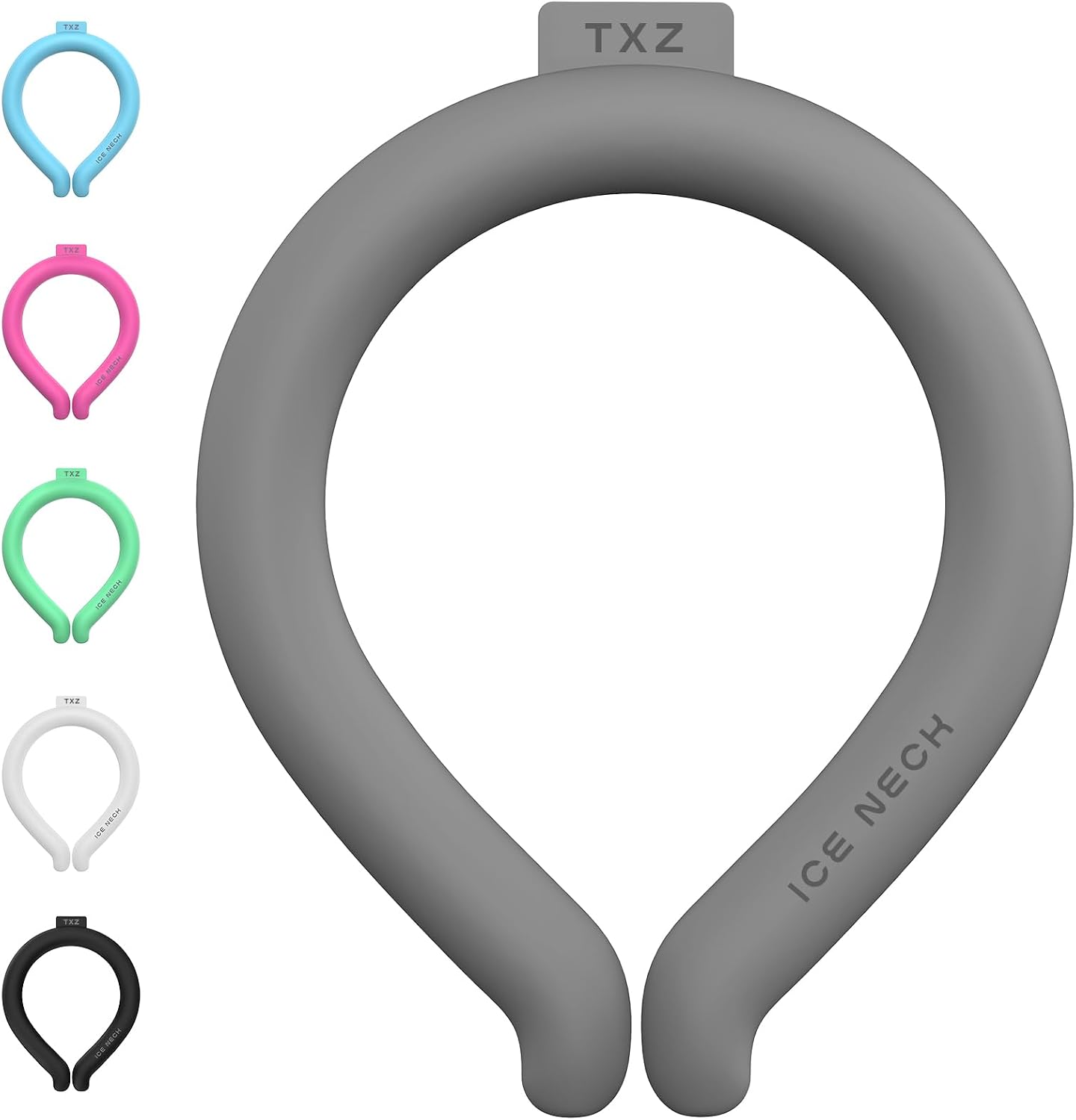 Cooling Neck Wrap for Summer Heat Relief, Wearable Ice Neck Cooling Tube with Quick Freeze Gel, Reusable Hands-Free Cold Band Lasts Up to 5 Hours for Outdoor, Yardwork, Workouts