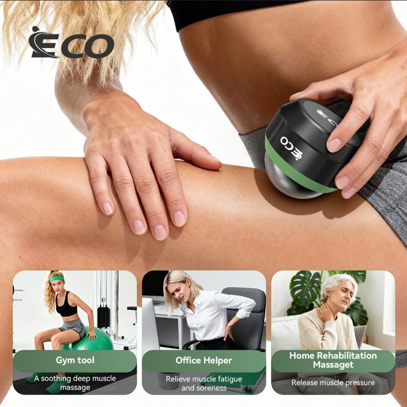 Massage Ice Roller Ball Cold & Heat Therapy Plantar Fasciitis Roller | Alleviating Shoulder, Arms, Back, Legs, Calves or Muscle Tension, Perfect for Workouts Relaxation