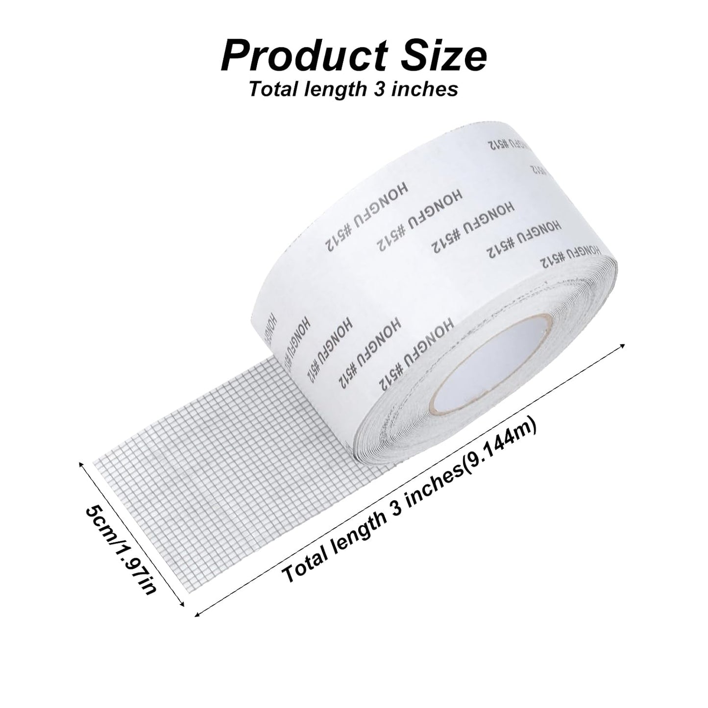 Window Screen Repair Tape Mesh Repair, Screen Mesh Patch Repair Kit | Strong Adhesive Fiberglass Screen Patch Repair Kit, Window Screen Repair Kit for Tent Net Windows Screen Repair,1.96"x32.8 ft