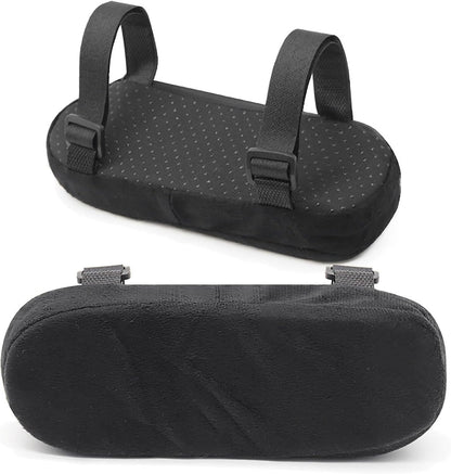 Office Chair Armrest Pads, Adjustable Fit, Set of 2