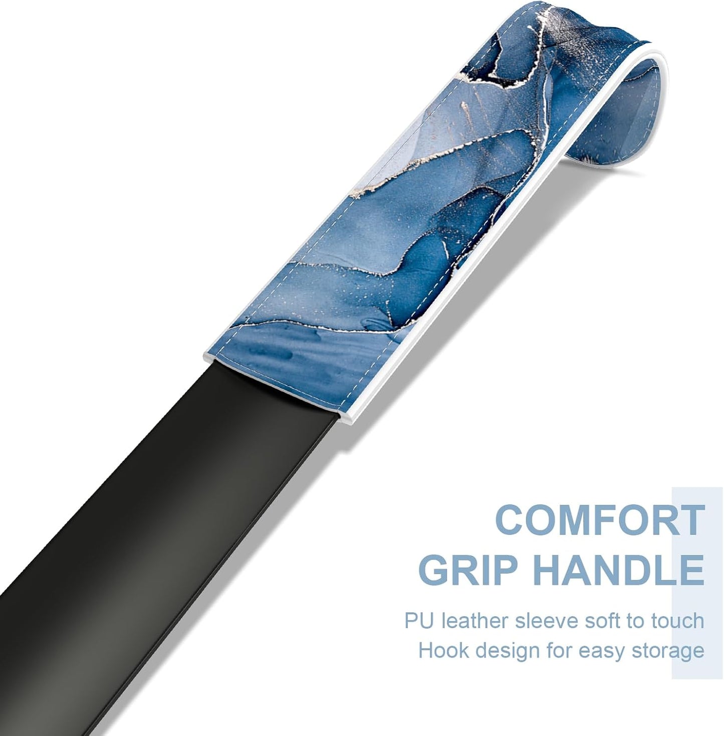 16.5 Inch Long Handle Shoe Horn for Seniors Men Women Kids, Metal Shoe Horns for Boots