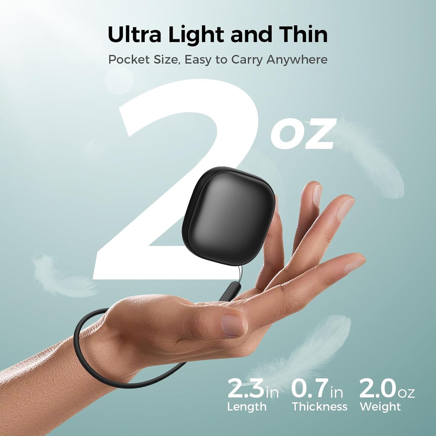 Okayice Magnetic Hand Warmers Rechargeable 2 Pack, Ultra Slim Electric Handwarmers,3 Levels Smart Heating,Portable, UL Certified, Pocket-Sized Camping Golf Hunting Essentials, Gifts for Men
