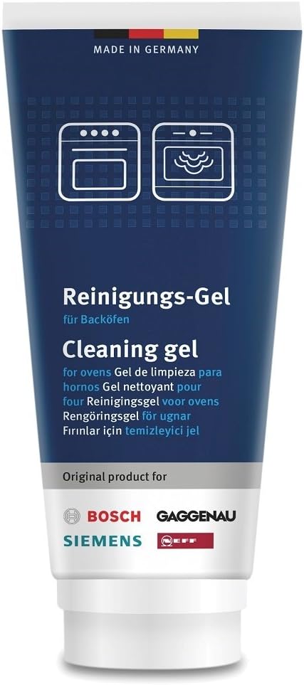 Bosch 00311859 Cleaning Gel for Ovens, 200 ml, Clear