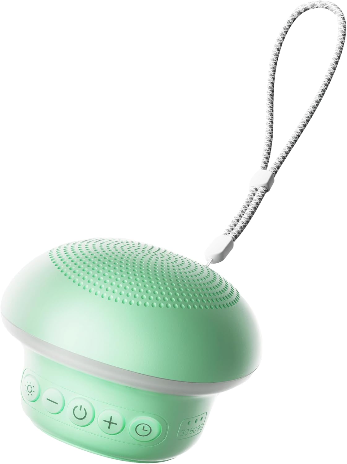 Portable White Noise Sound Machine for Baby Kids Adults, 20 Natural Soothing Sounds, 48H Battery Playback, 30 Volume Levels, 3 Timers, Memory Function & Soft Night Light for Sleep, Home, Travel, Mini