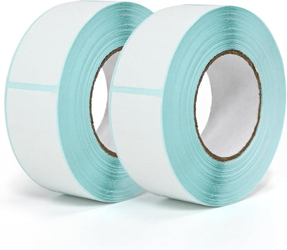 L LIKED Blank 1 x 2 Inch Dissolvable Labels Food Rotation 2 Rolls | Inkjet/laser printers compatible, DIY templates. -40~150°F. Fits glass/wood/metal/plastic. For food prep info