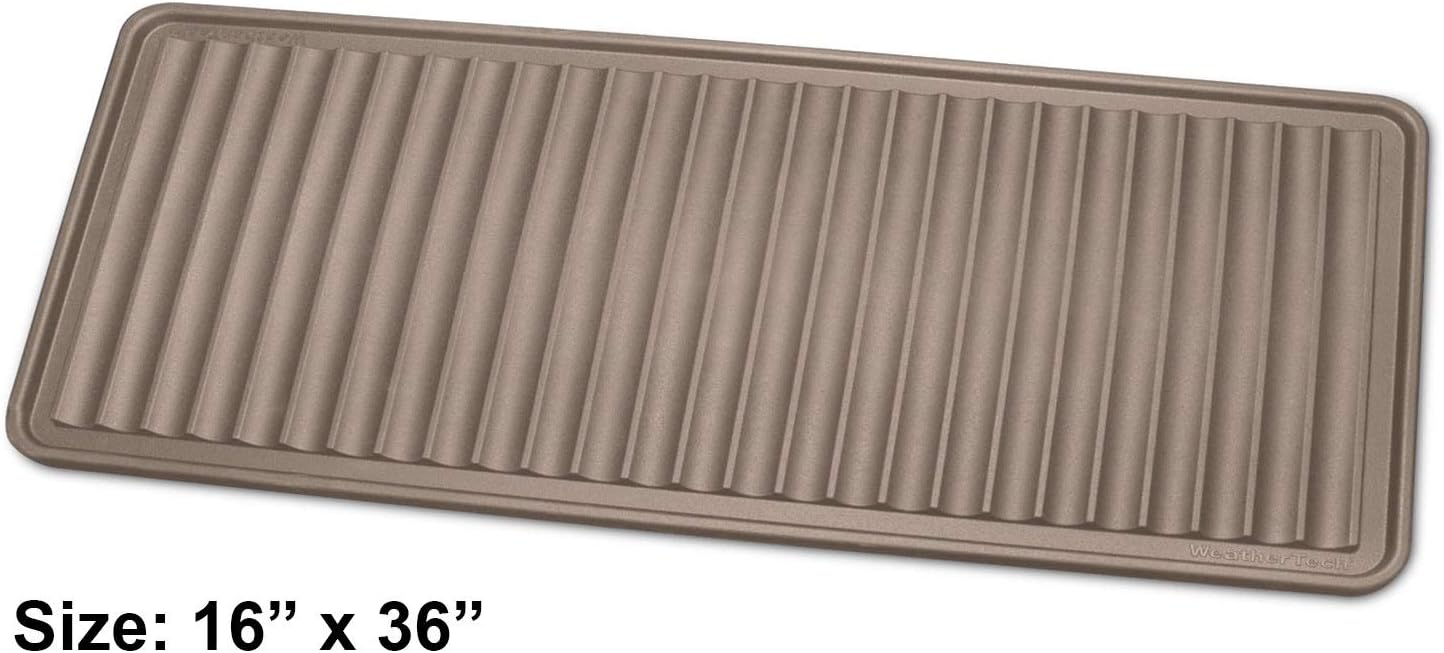 WeatherTech BootTray (16"x36") - Brown - Durable Mat for Dirty Boots and Shoes