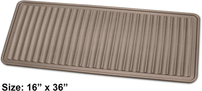 WeatherTech BootTray (16"x36") - Brown - Durable Mat for Dirty Boots and Shoes