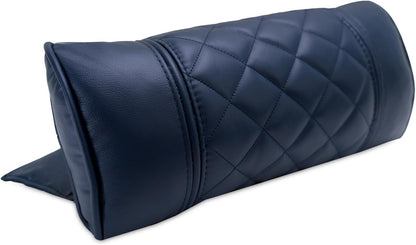 Octane Seating Pillow for Recliner Chairs | Diamond Stitching | Brown Italian Leather
