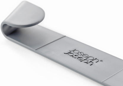 Joseph Joseph Duo - Set of 3 Pot and Pan Lid Holders, Self Adhesive Wall Mount Storage Organiser, Suitable for Lids Up to 24 cm, 3M VHB Tape Included, Grey