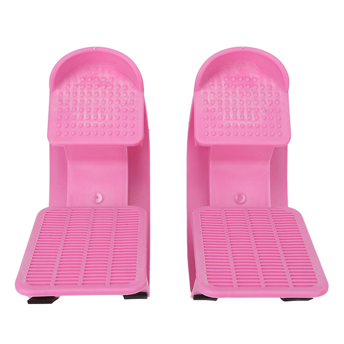 2pcs Calf Stretcher Slant Board, Anti Slip Foot Rocker Ankle Exerciser Leg Muscle Stretching Equipment for Achilles Tendinitis, Plantar Fasciitis Pain Relief and Tight Calves(Pink)