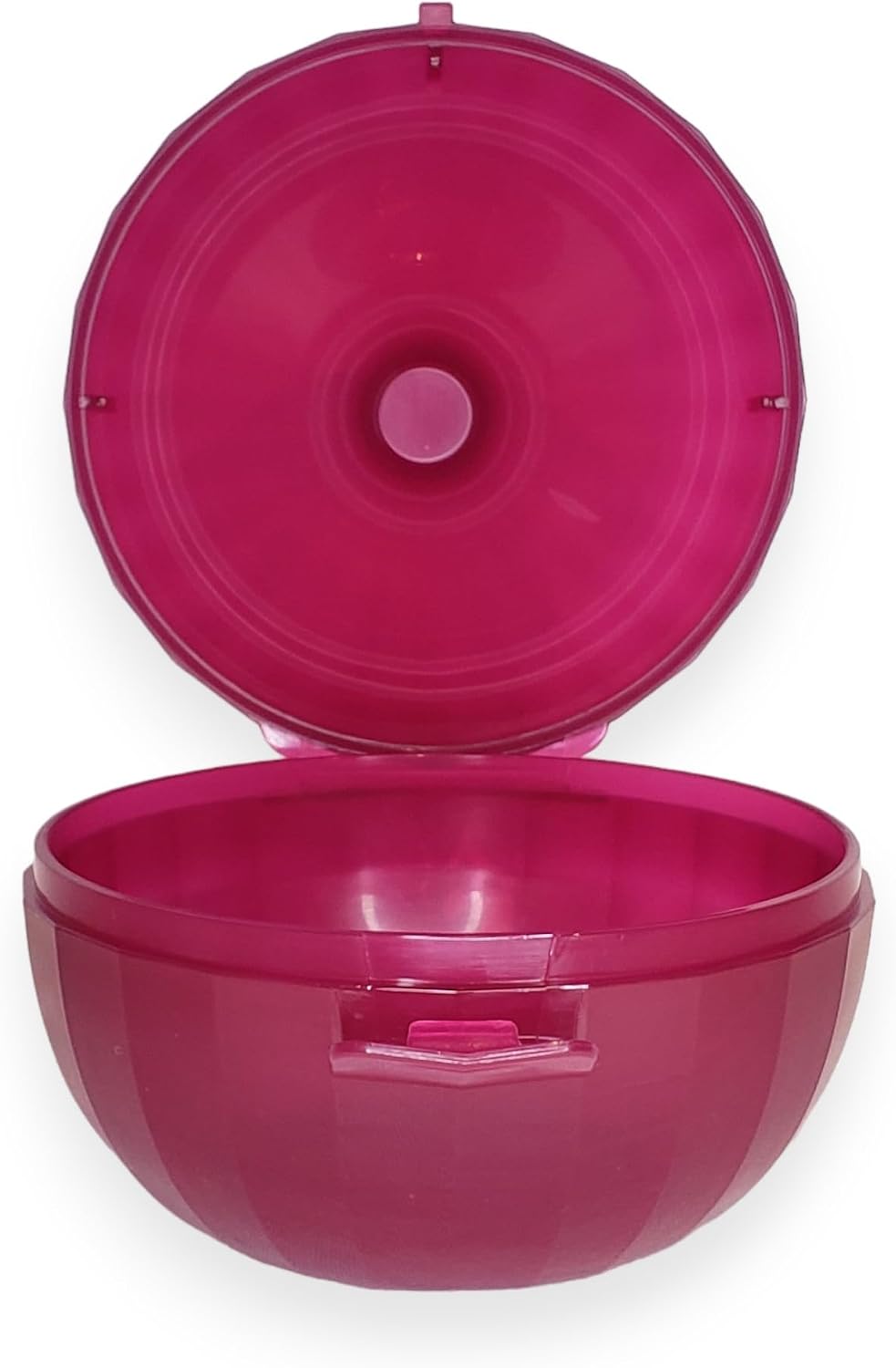 Tupperware Onion Keeper Container Red Purple