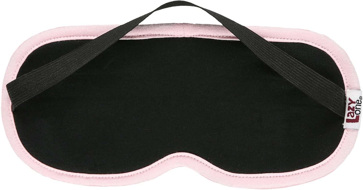 Lazy One Women's Cotton Face Mask for Sleep, Washable Sleeping Mask for Adults