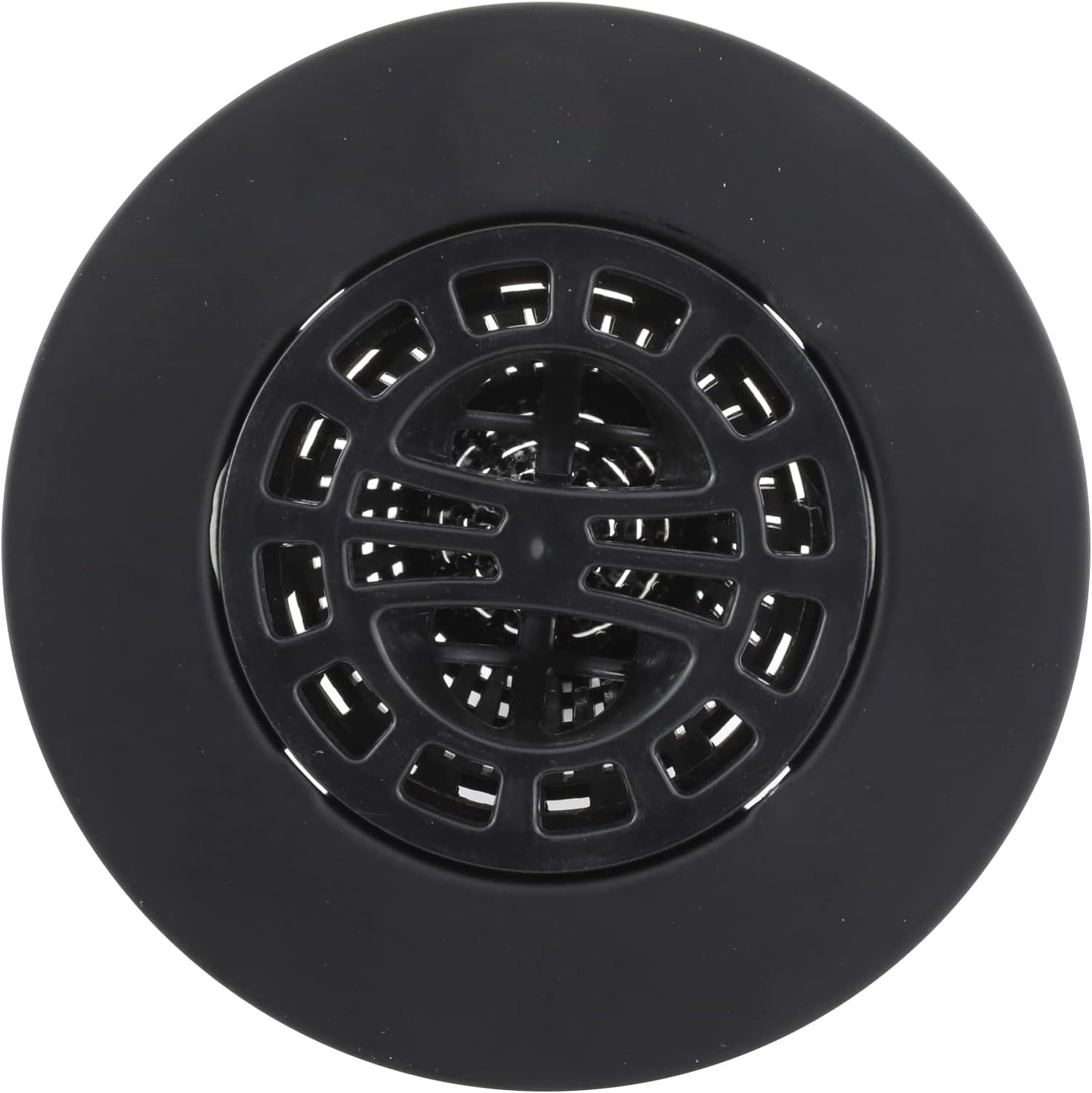 Danco Shower Hair Catcher Baskets, 6-Pack, Black (10739P)