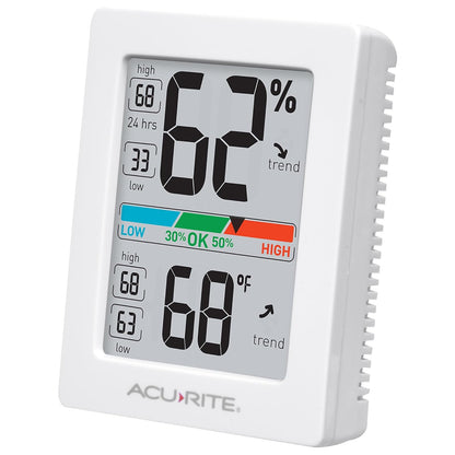 AcuRite Humidity Meter Hygrometer and Indoor Thermometer, Hygrometer