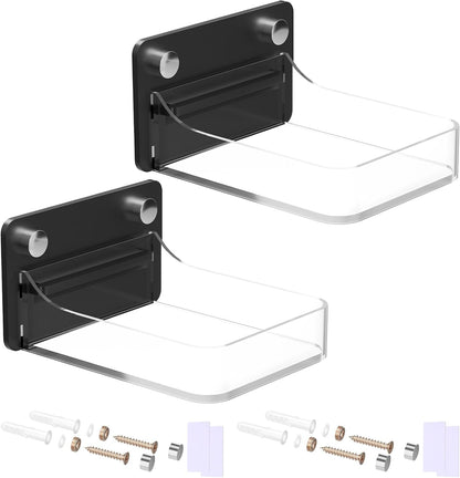Acrylic Dispenser Drip Tray Wall Mount Removal Soap Dispenser Bracket, Laundry Detergent Drip Catcher Prevent Dripping and Spraying, Soap Dispenser Water Tray, Detachable for Cleaning