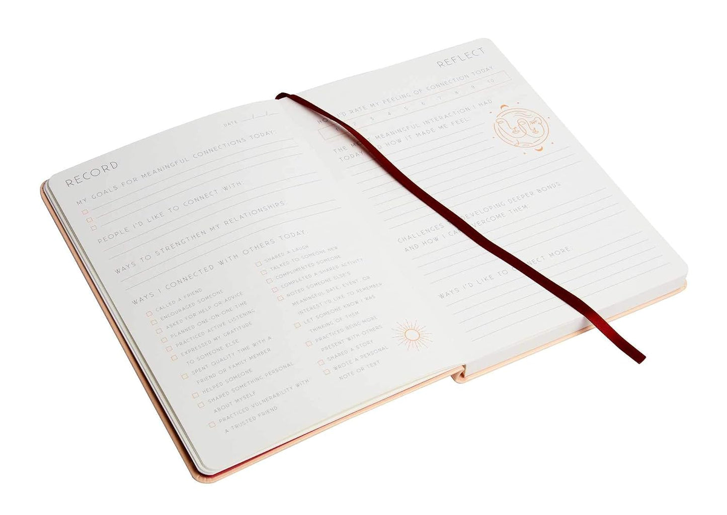 Connection: A Day and Night Reflection Journal (Inner World)