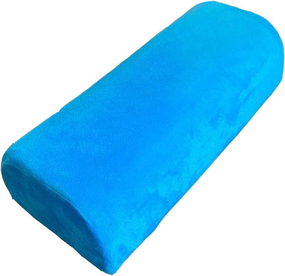Knee Pillow Half Moon for Back Sleeping, Knee Wedge Pillow for Back Pain,Body Pillow Leg Pillow for Side Sleeping, Knee Bolster Pillow for Legs Support, Half Moon(17,45x18x10cm/18x7x4in)