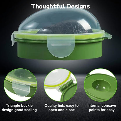 Nicerice Avocado Saver,Avocado Keeper,Avocado Fresh Saver for Fridge,Portable and Reusable Avocados Storage, Crisper to Keep Your Avocados Fresh for Days (1)