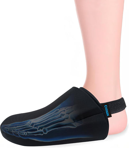 Foot Toes Ice Pack Wrap for Broken Toe & Bunion Pain,Reusable Cold & Heat Pack for Top of Foot & Forefoot Surgery Recovery,Best Ice Sock for Gout,Injuries,Swelling,Neuropathy Relief (1pcs)
