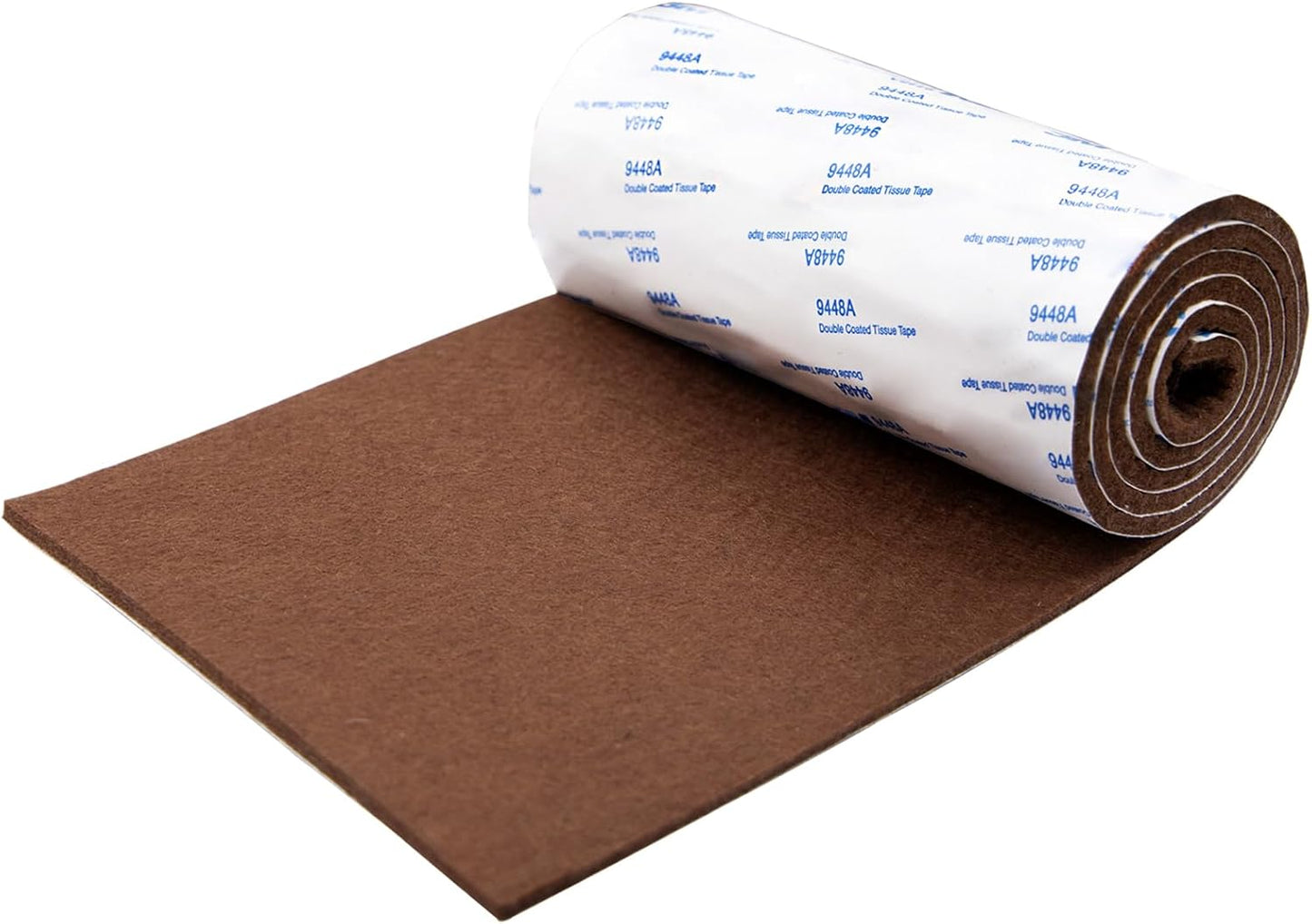 Cuttable Felt Furniture Pads with Sticky Backing,40x4 inch Self Adhesive Felt Sheets,Heavy Duty Felts Strip Roll Felts Tape Protect Hardwood Floors No Scratches No Noise