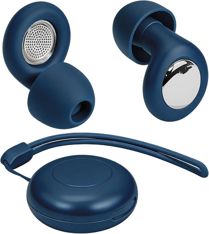 Noise-Proof Silicone Sleep earplugs: Reusable for Washing, Super Soft and Comfortable fit, Suitable for Sleep, Study, Travel, Work and Business Trips. Comes with 4 Pairs of earplug Tips (Black)