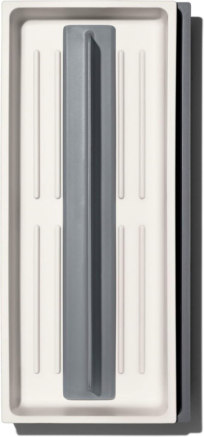 OXO Good Grips Kitchen, Compact Spice Drawer Organizer, White