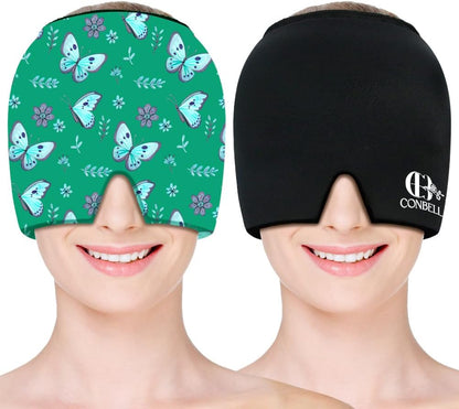 Migraine Relief Cap, Soothing Headache Ice Face Mask Products