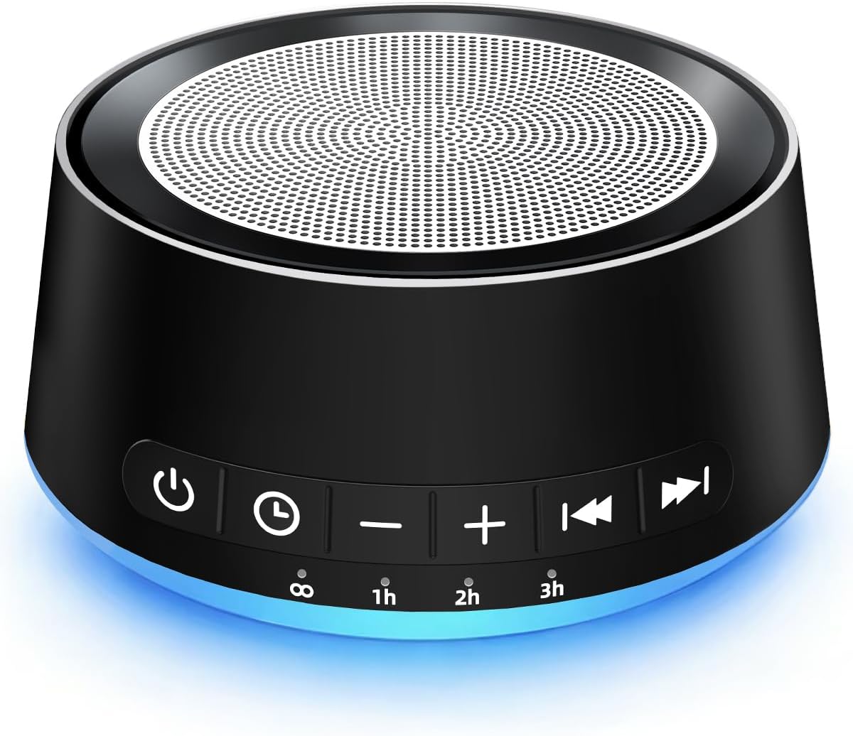 Sound Machine Night Light White Noise Machine with 30 Soothing Sounds 12 Colors Night Light Sleep Machine for Baby Kids Adults Brown Pink Nosie Machine with 32 Volume Levels for Office Home Travel