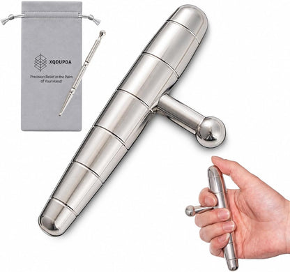 2-in-1 Trigger Point Massage Set, T-Bar Deep Tissue Massage Tool